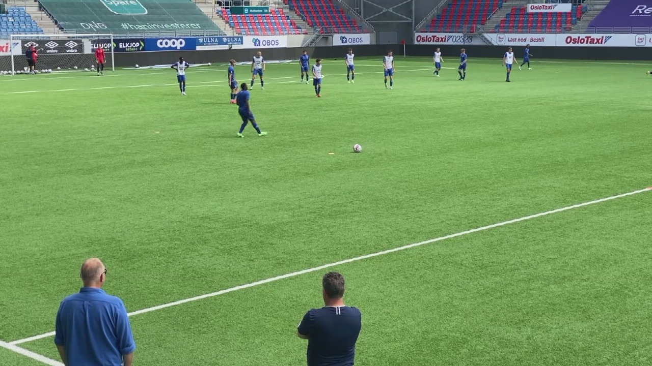 - Har ambisjoner om å styre matchen